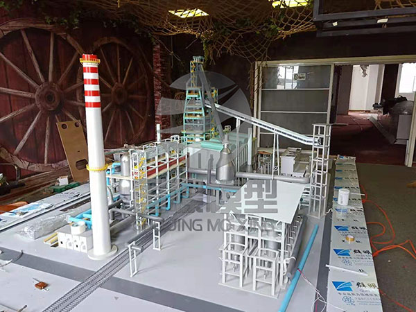 邹平市工业模型
