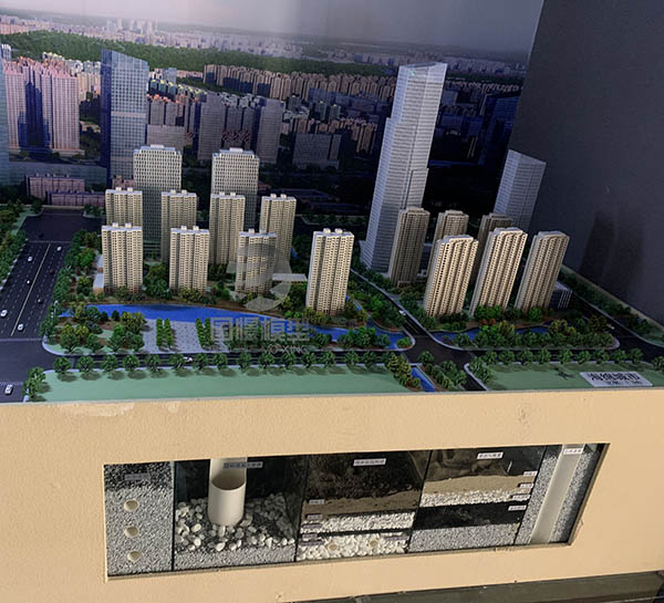 邹平市建筑模型